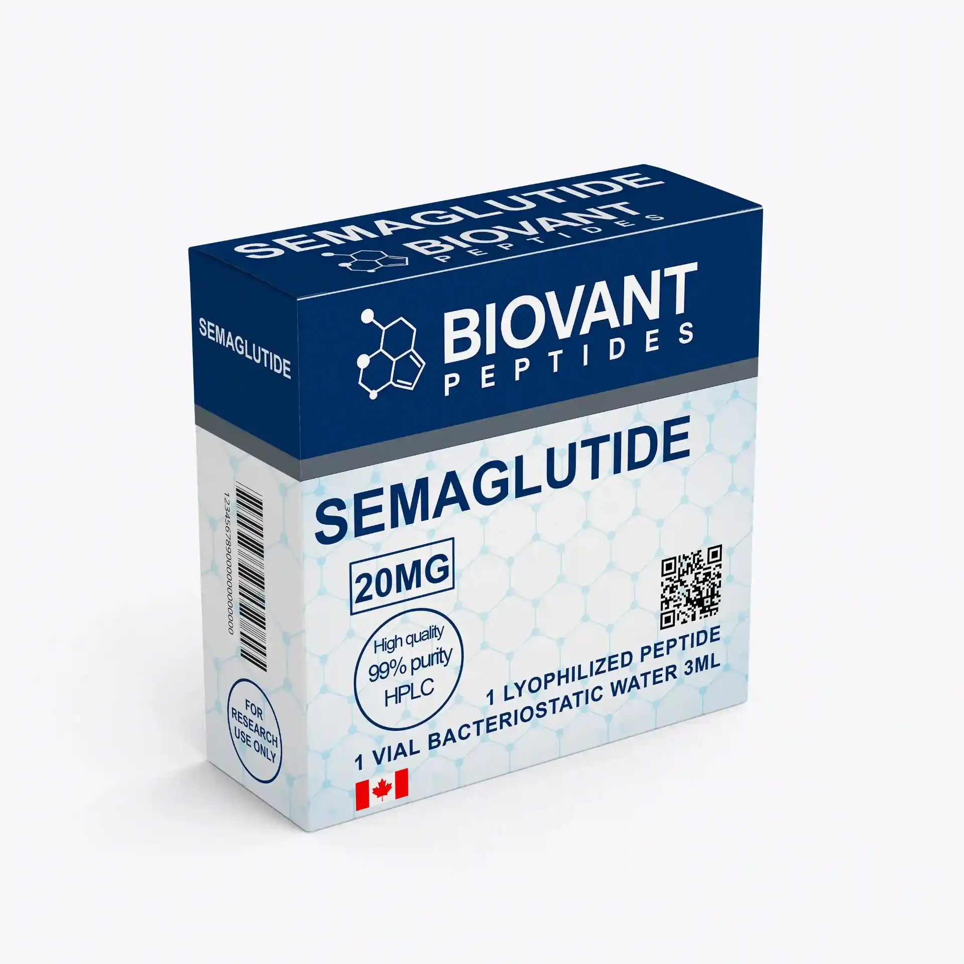 BIOVANT SEMAGLUTIDE 20MG – Análogos GLP-1