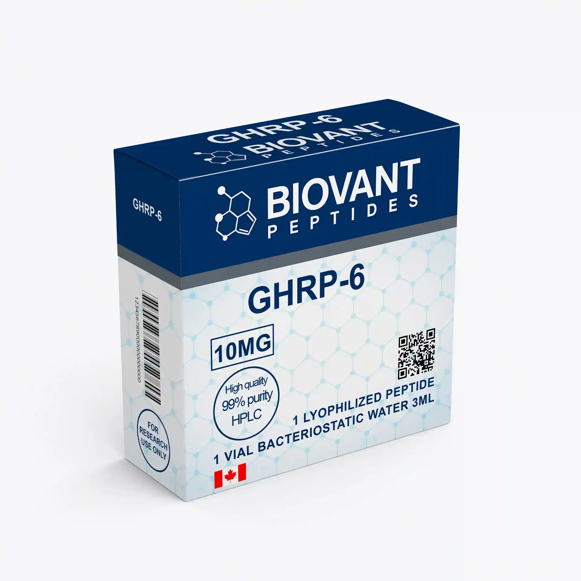 BIOVANT GHRP-6 10MG – Biorreguladores