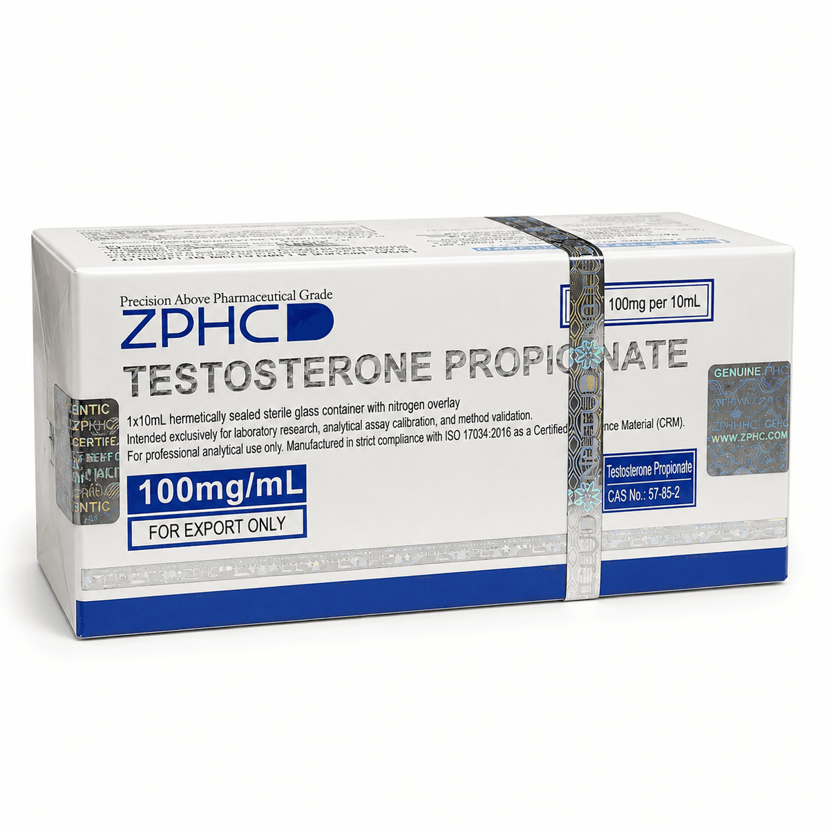 ZPHC Testosterona Propionato 100mg – TESTO