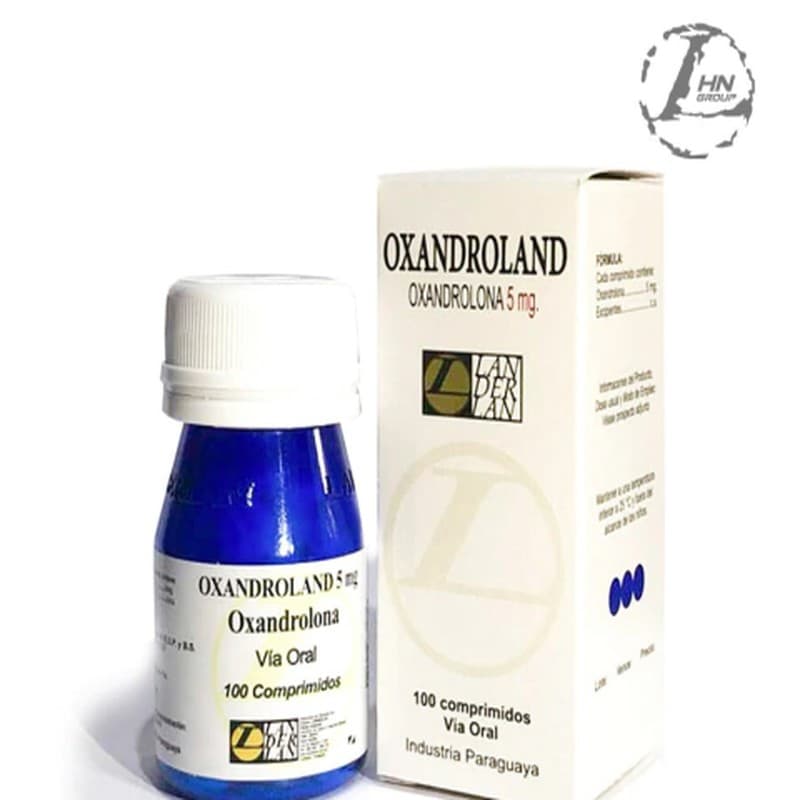 Oxandroland 5mg – 100 Comprimidos — Kit 5un – Construtor Muscular