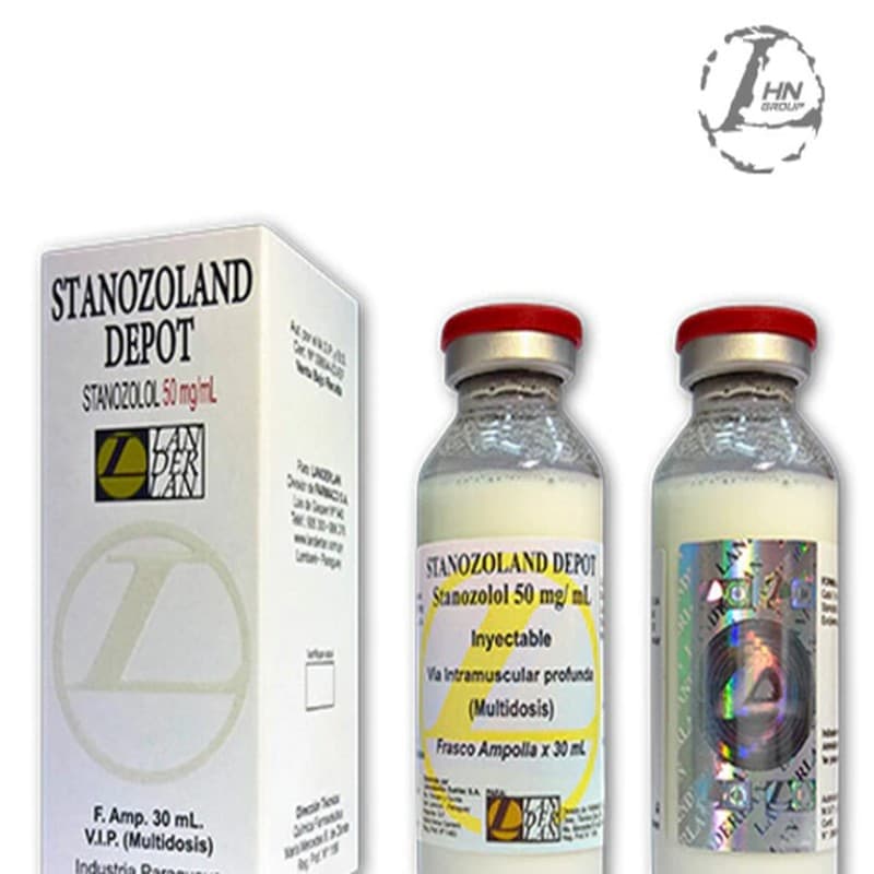 Stanozoland Depot 50mg – 30ml — Kit 5un – Construtor Muscular