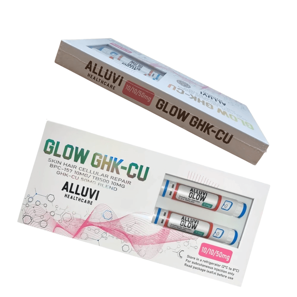 GHK-Cu Glow 50mg Alluvi — Caneta – Peptídeos