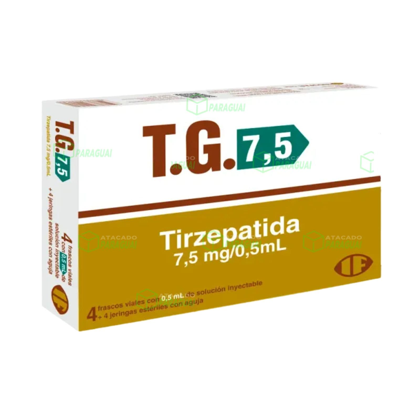 TIRZEPATIDE T.G 7,5MG / 0,5 ML