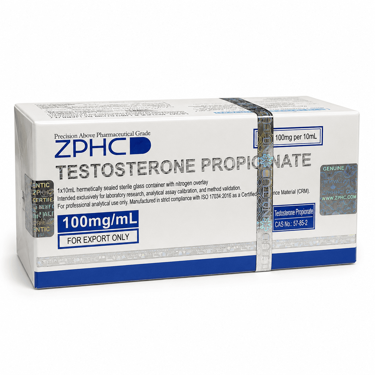 ZPHC Testosterona Propionato 100mg – TESTO