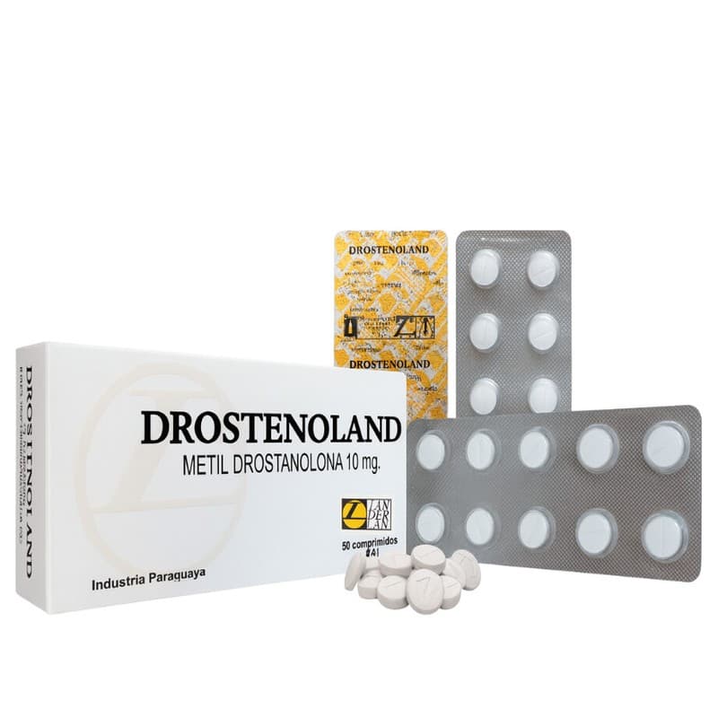 Drostanoland Oral 10mg – 50 Comprimidos — Kit 5un – Construtor Muscular