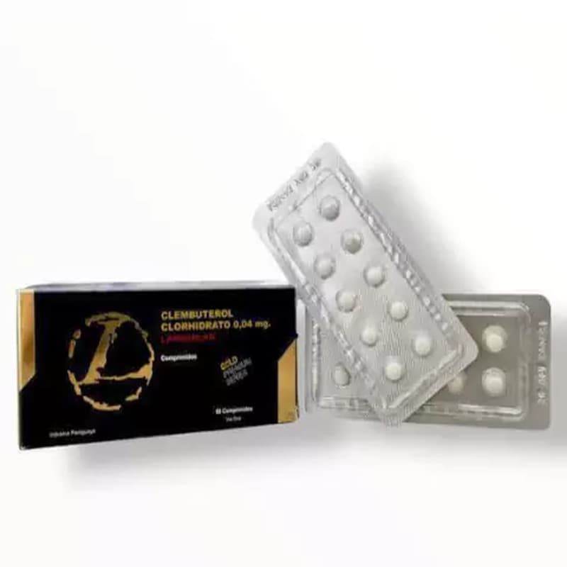 Landerlan Gold Clembuterol – 50 Comprimidos — Kit 5un – Construtor Muscular