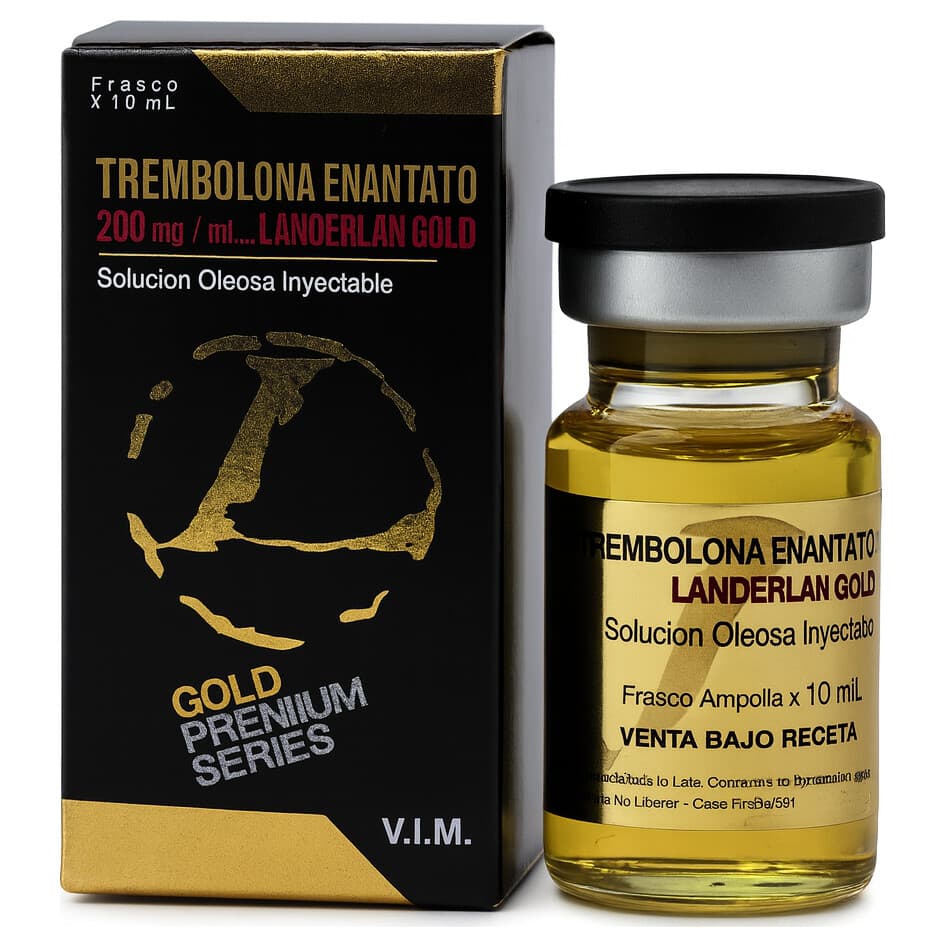 Landerlan Gold Trembolona Mix – 10ml — Kit 5un – Construtor Muscular
