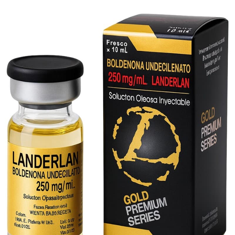 Landerlan Gold Boldenona 250mg – 10ml — Kit 5un – Construtor Muscular