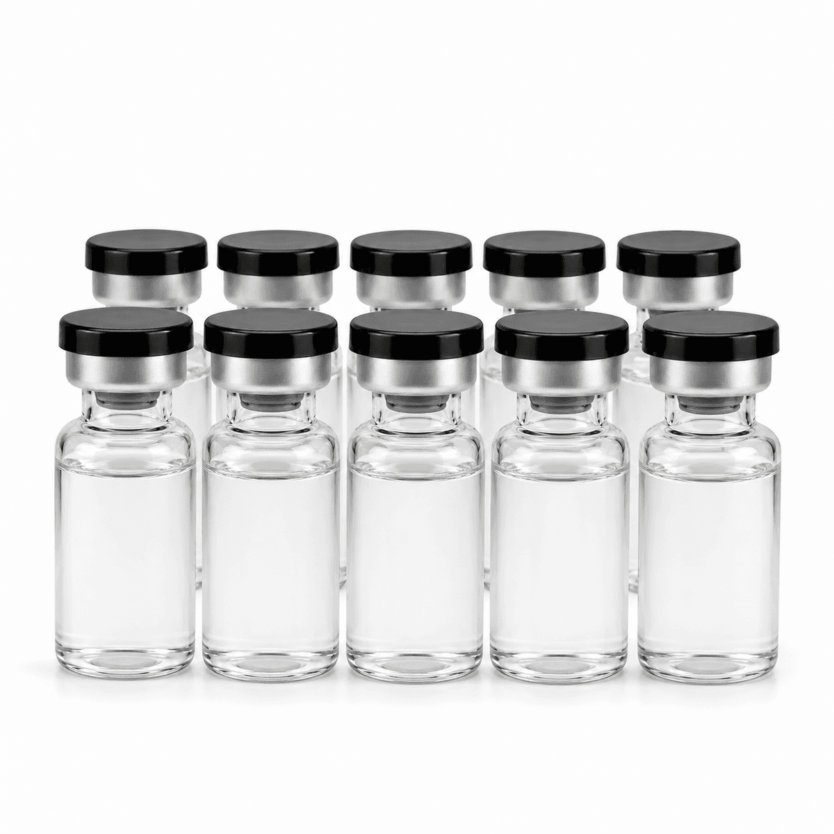 Água Bacteriostática 3ml Bergano — Pack 10 Unidades
