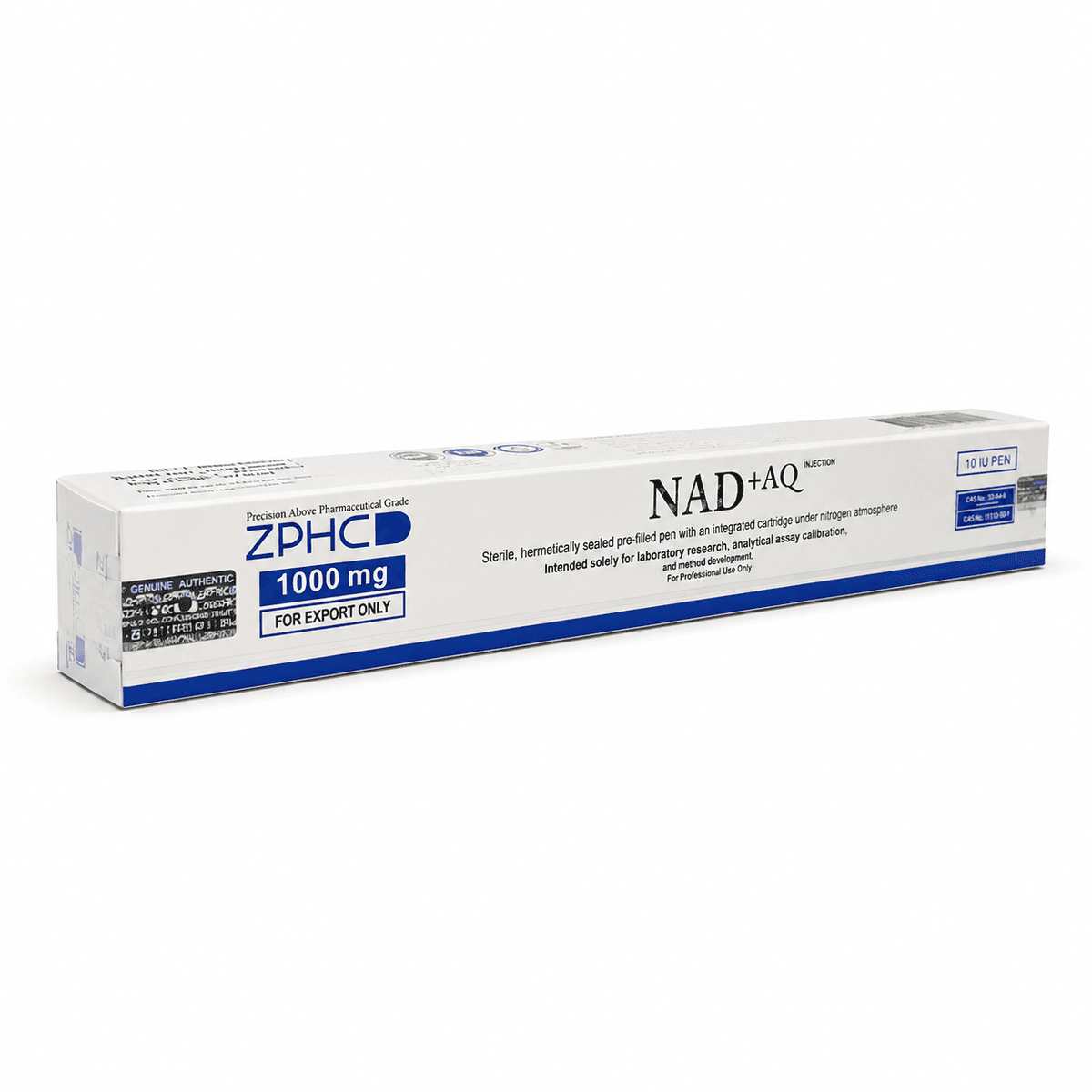 NAD+ 1000mg ZPHC — Caneta – Peptídeos