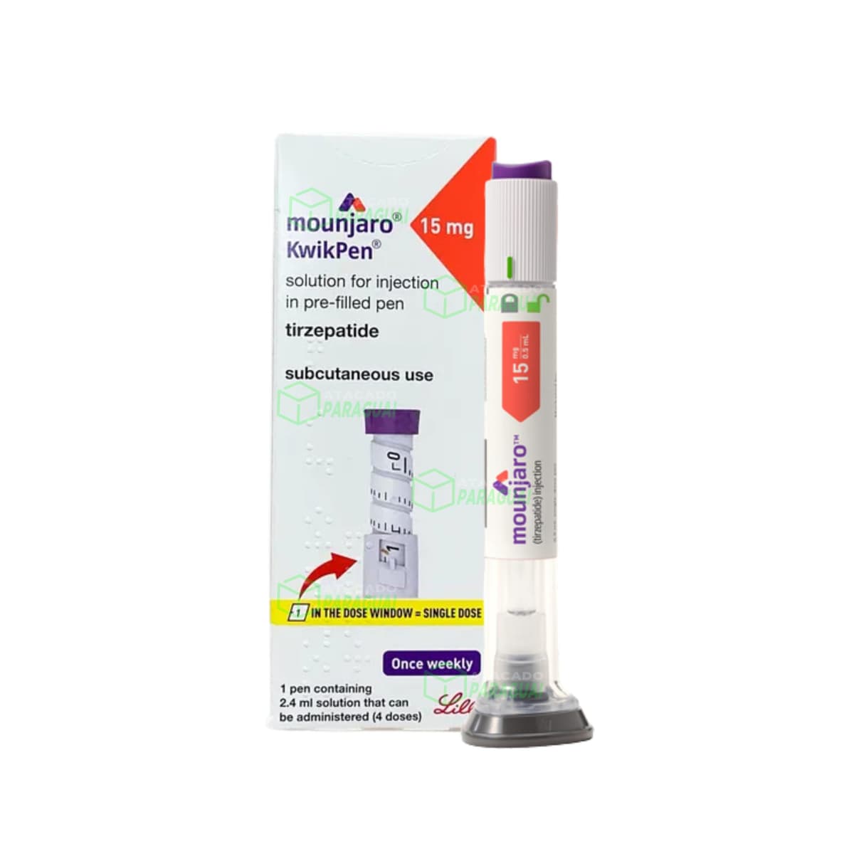 Tirzepatida 10mg Eli Lilly — Mounjaro KwikPen – Controle Metabólico