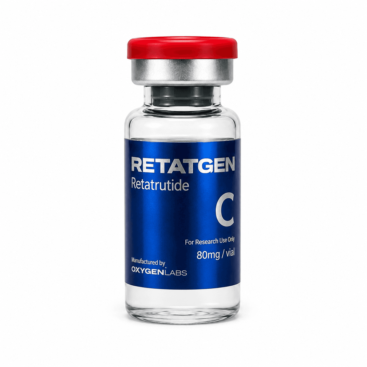 Retagen 80mg Oxygen (Retatrutida) – Emagrecimento