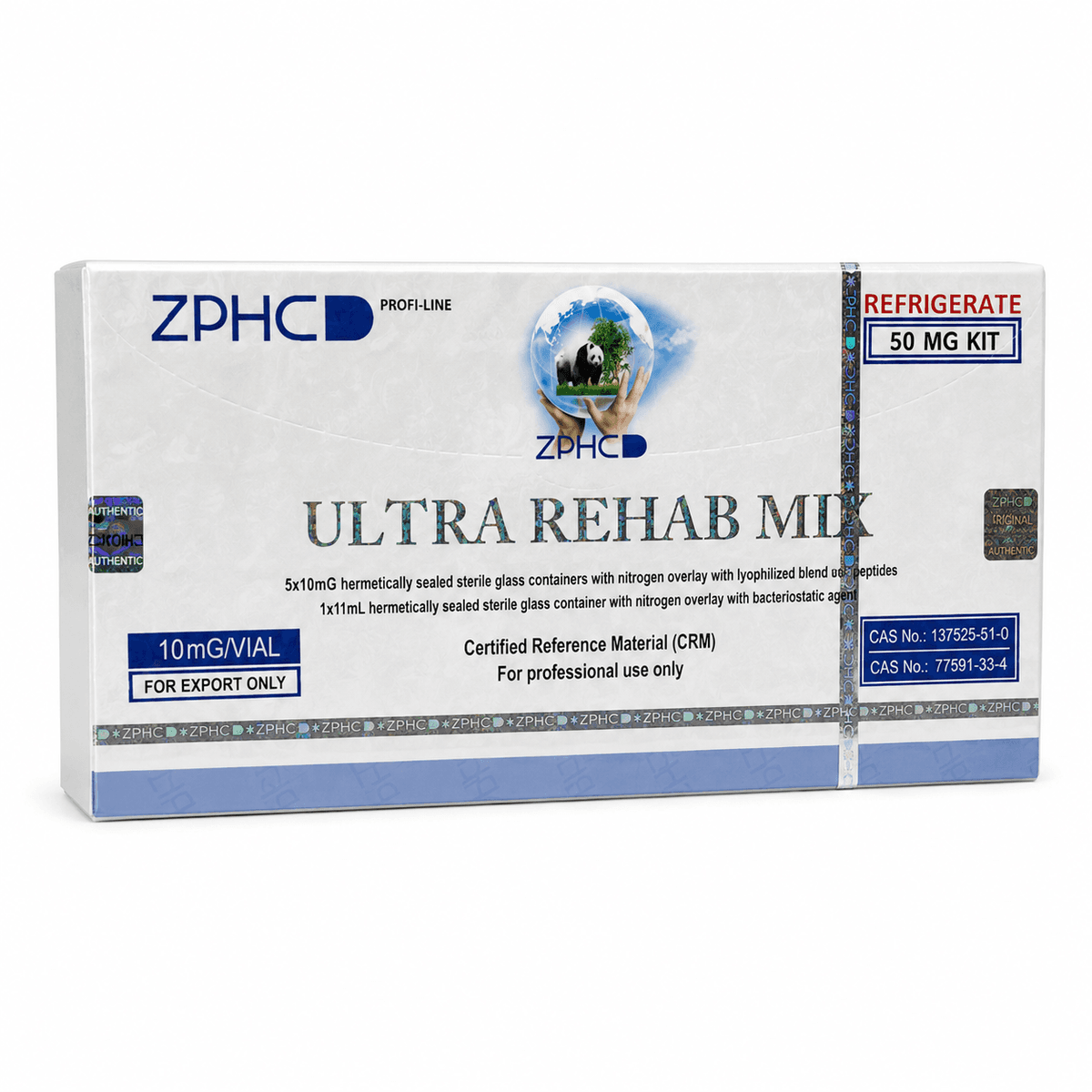 Ultra Rehab Mix 10mg ZPHC — 5 Vials – Peptídeos