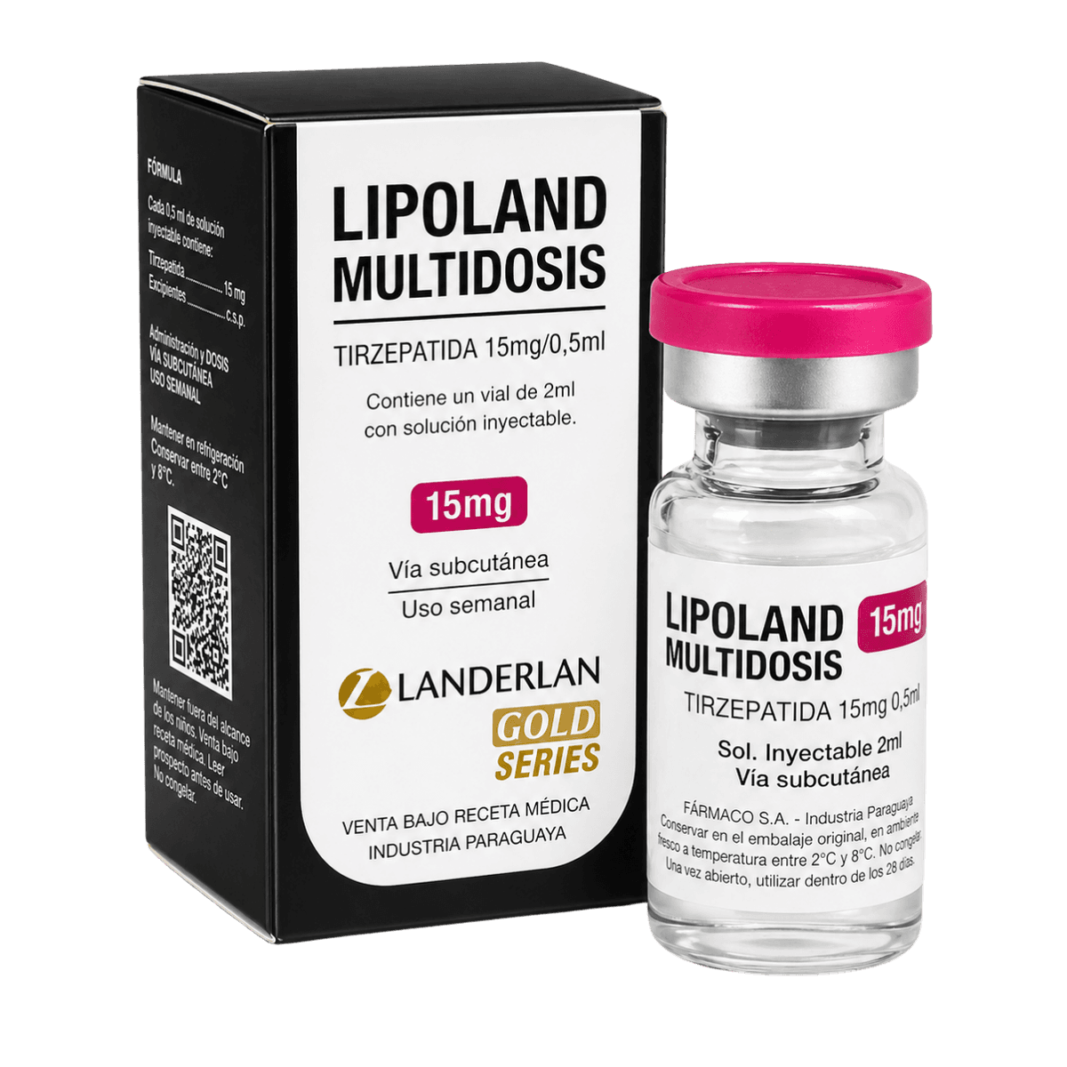 Lipoland 15mg Landerlan – Controle Metabólico