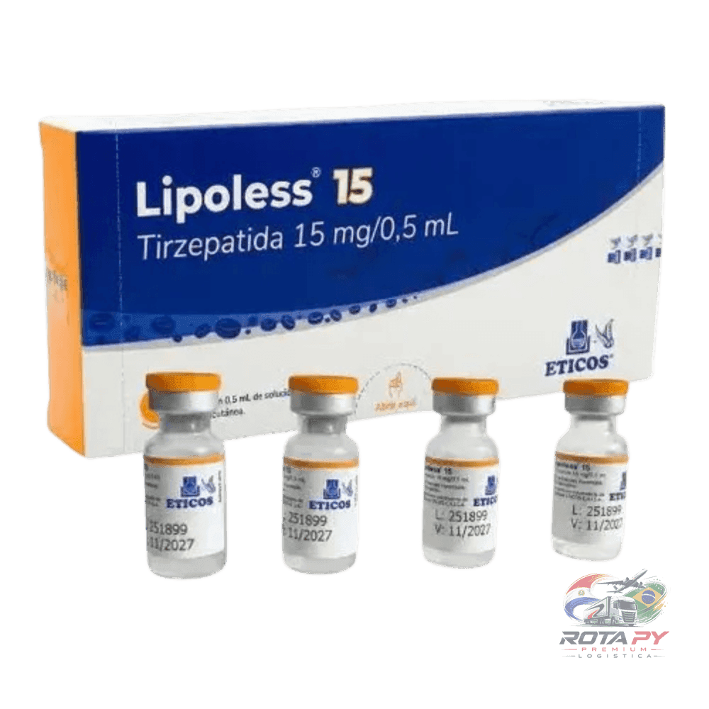 Lipoless 15mg - 4 ampolas – Controle Metabólico