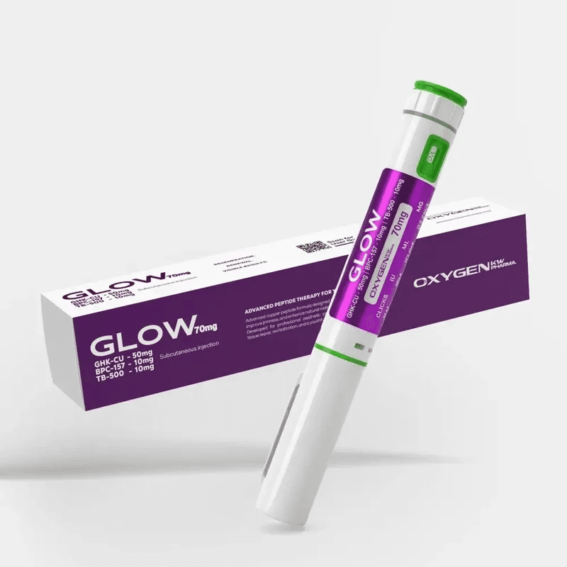 Glow 70mg Oxygen — Caneta – Peptídeos