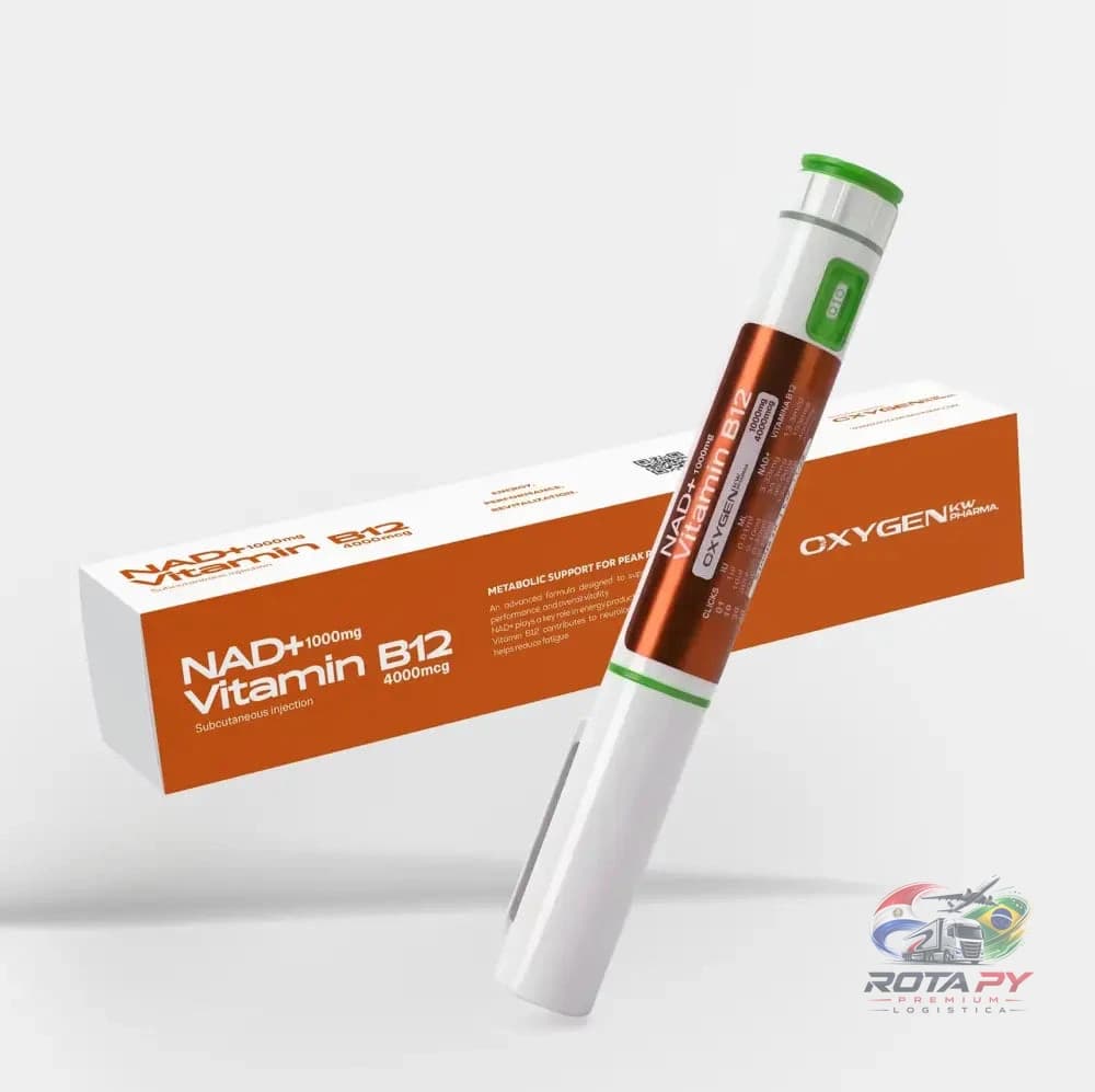 NAD+ 1000mg + B12 Oxygen — Caneta – Peptídeos
