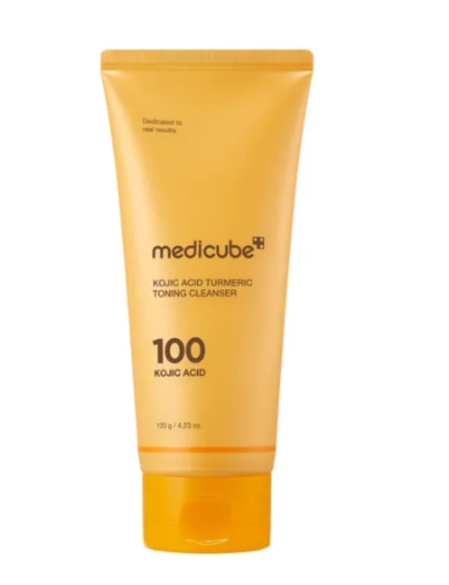 Sabonete facial medicube kojic acid turmeric toning 120g – Limpeza Facial