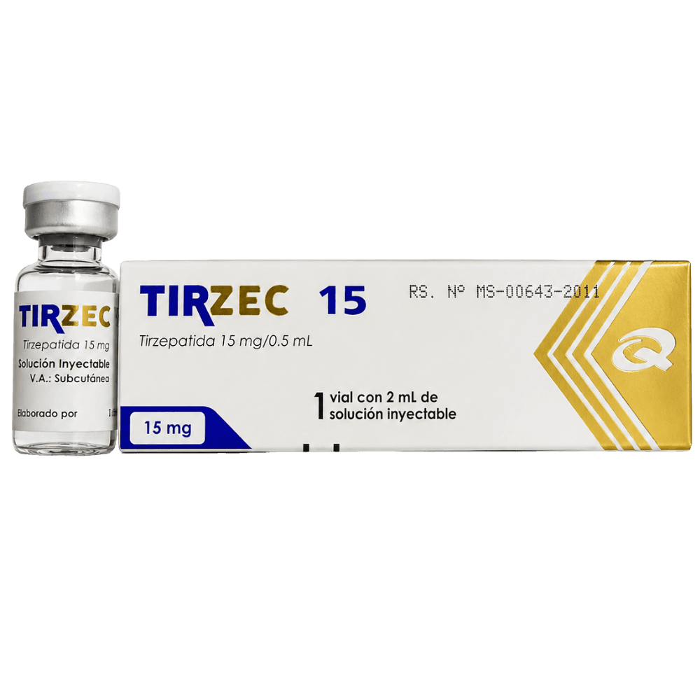 Tirzec MD 15mg Quimfa — 1 Ampola – Controle Metabólico