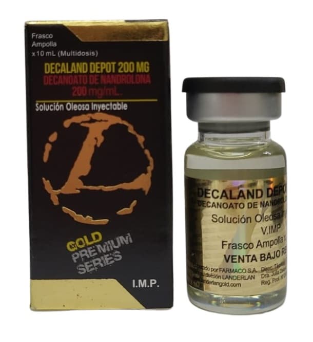 Decaland Depot Nandrolone Decanoate 200mg 10ml – Gold Premium – Anabolizante