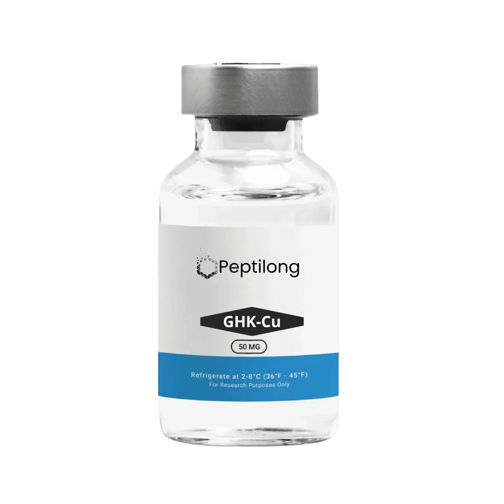 GHK-Cu 50mg - com Água Bacteriostática Peptilong – Peptídeo