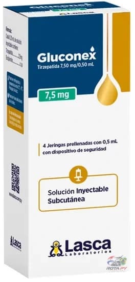 Gluconex 7,5mg Tirze – Tirzepatida