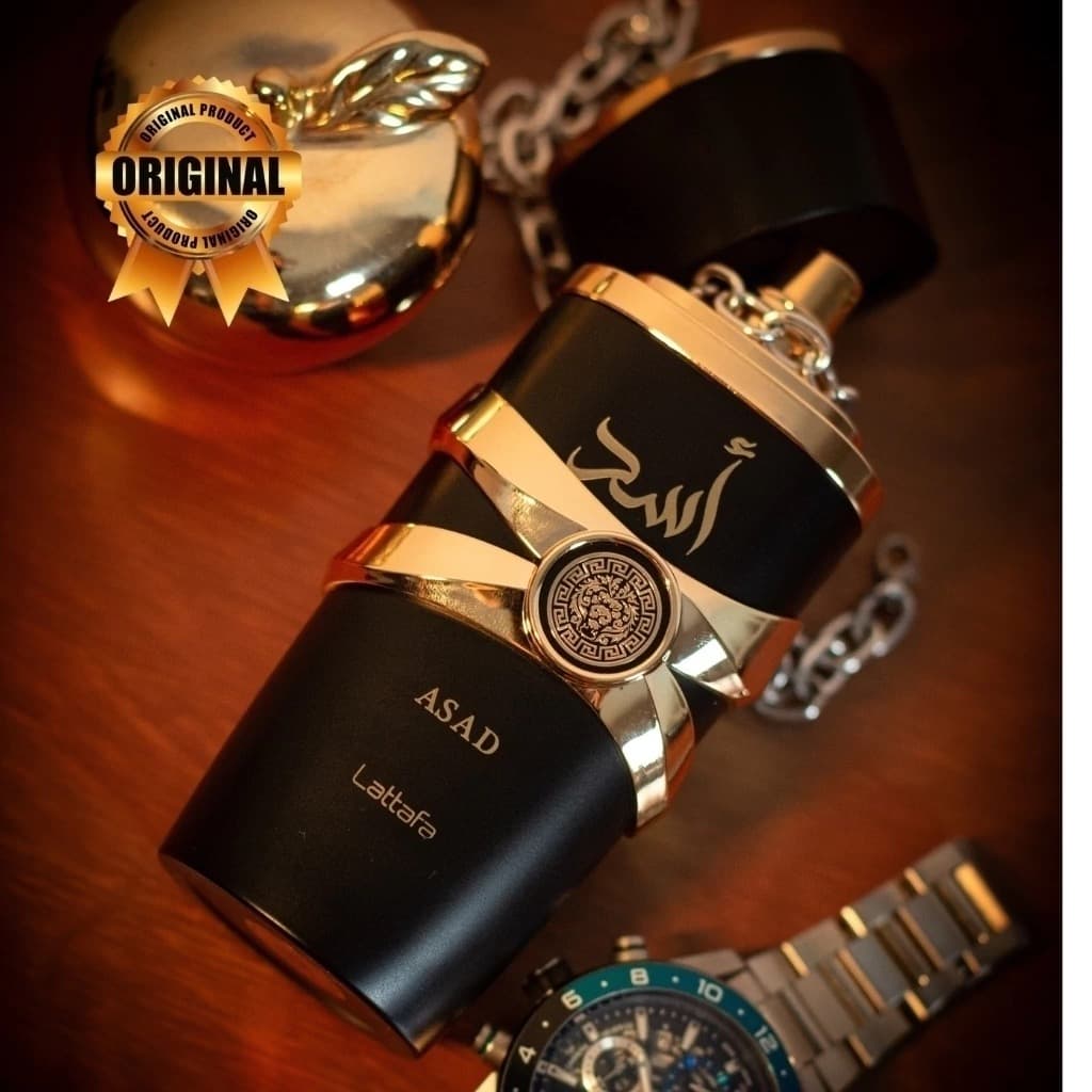 Lattafa Asad Black EDP 100ml – Fragrâncias Orientais