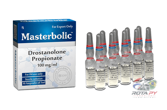 Masterbolic Drostanolone Pro 100mg/ml – 10 Ampolas – Anabolizante