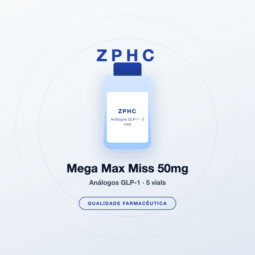 ZPHC Mega Max Miss 50mg — 5 Vials – Peptídeos
