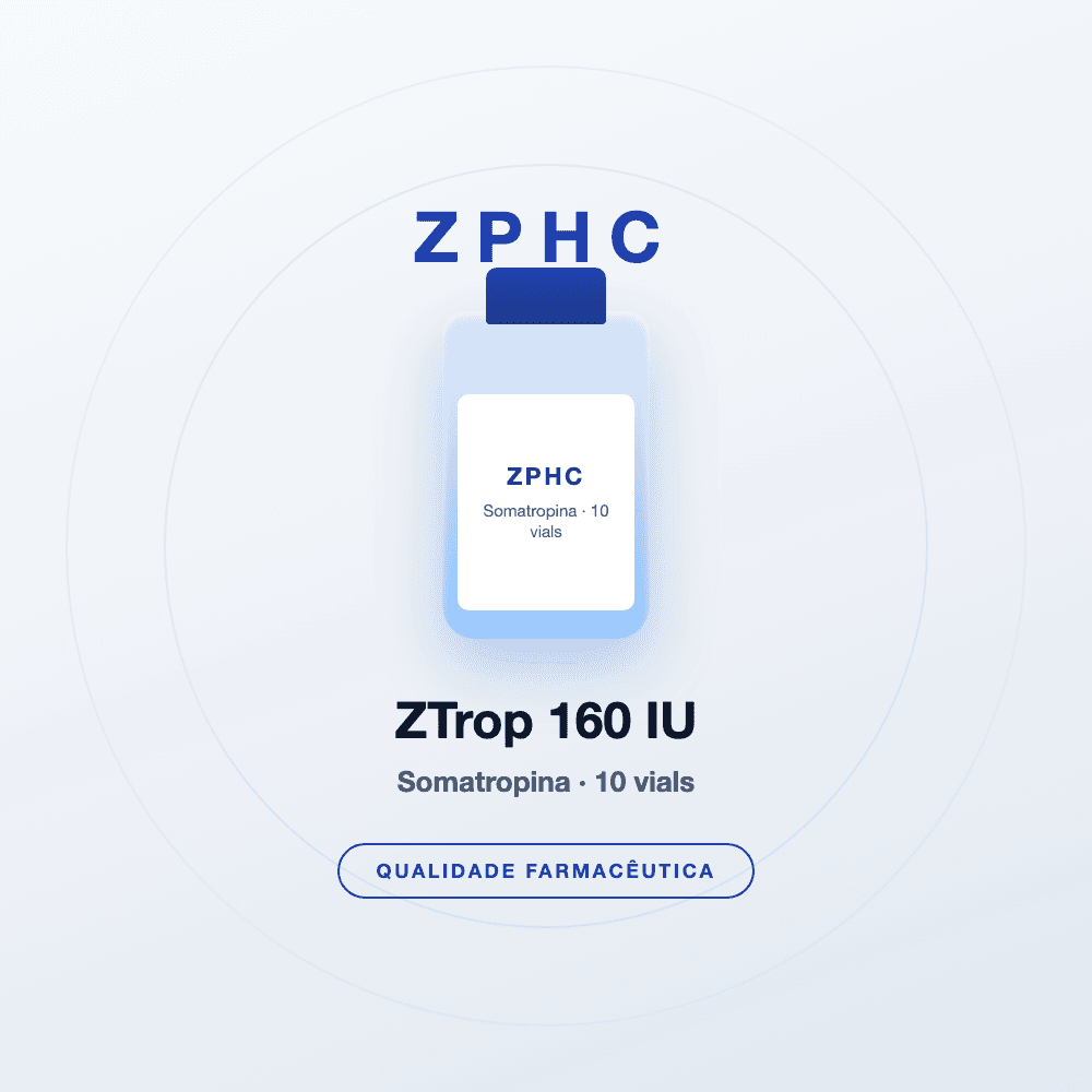 ZPHC ZTrop 160 IU — 10 Vials – Peptídeos