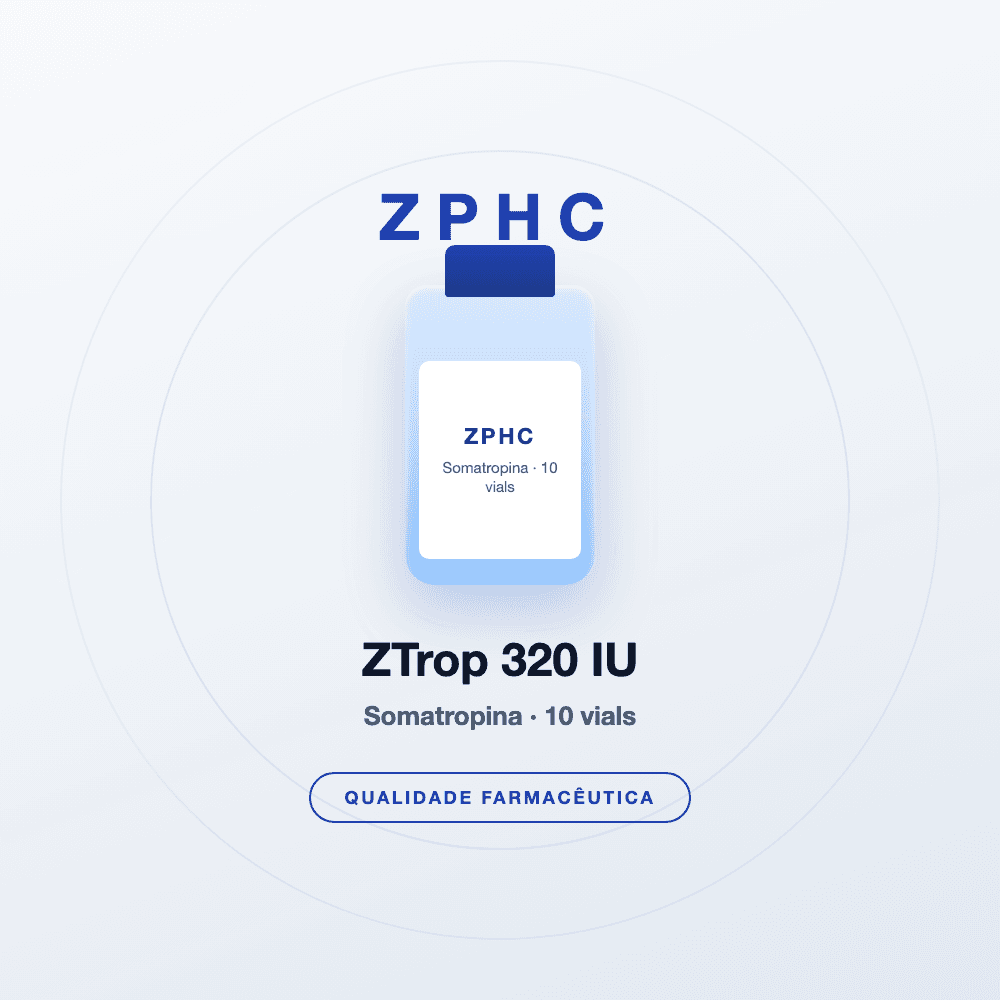 ZPHC ZTrop 320 IU — 10 Vials – Peptídeos