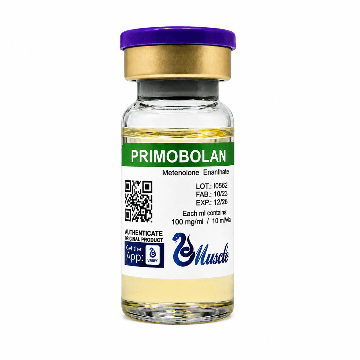 Primobolan (5 unidades) Metenolona Enantato Muscle 100mg — 10ml – TESTO