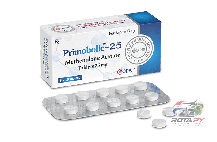 Primobolic Metenolone Acetate Oral 25mg – 50 Comprimidos – Anabolizante