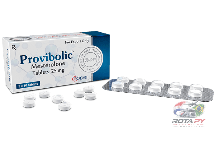 Provibolic Mesterolone Pro 25mg – 50 Comprimidos – Anabolizante