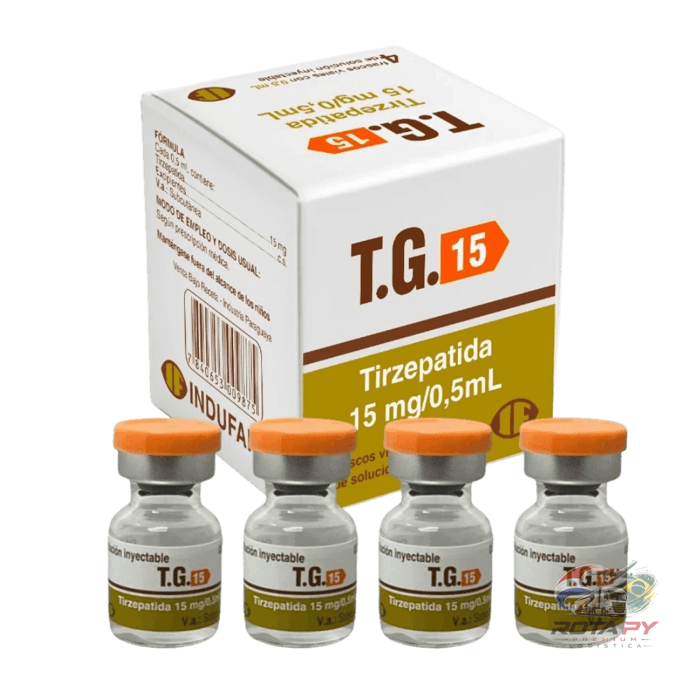 T.G. 15 — TZPDA 15mg/0,5mL – Tirzepatida
