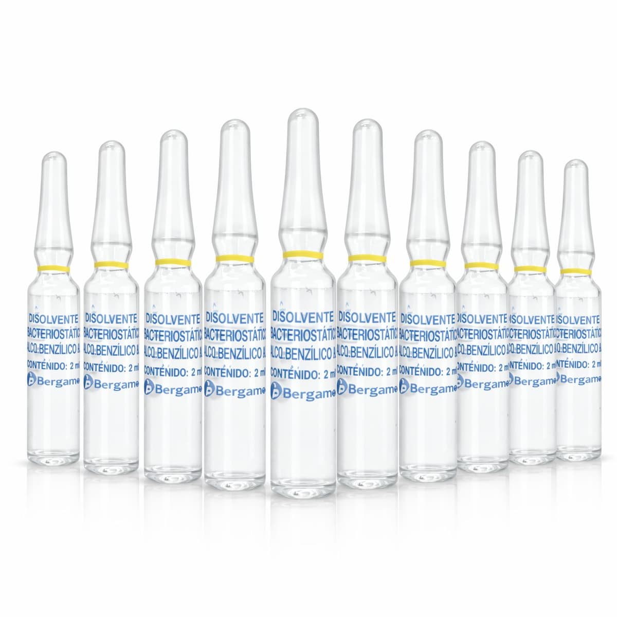 VIAL AGUA BACTERIOSTATICA 2ML – PACK 10 UN. – Biorreguladores
