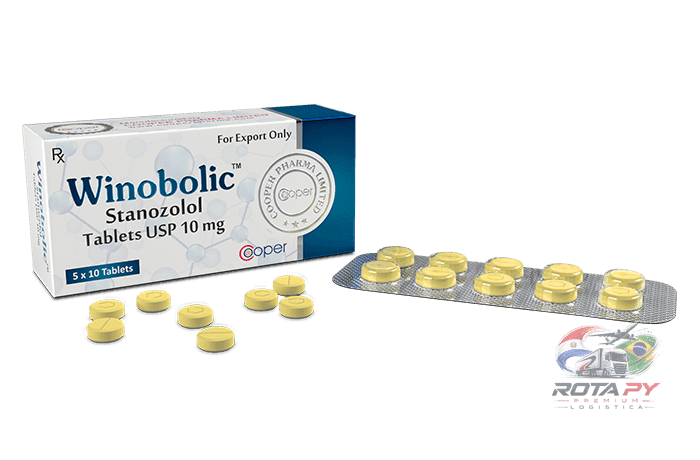 Winobolic Stanozolol Pro 10mg – 50 Comprimidos – Anabolizante