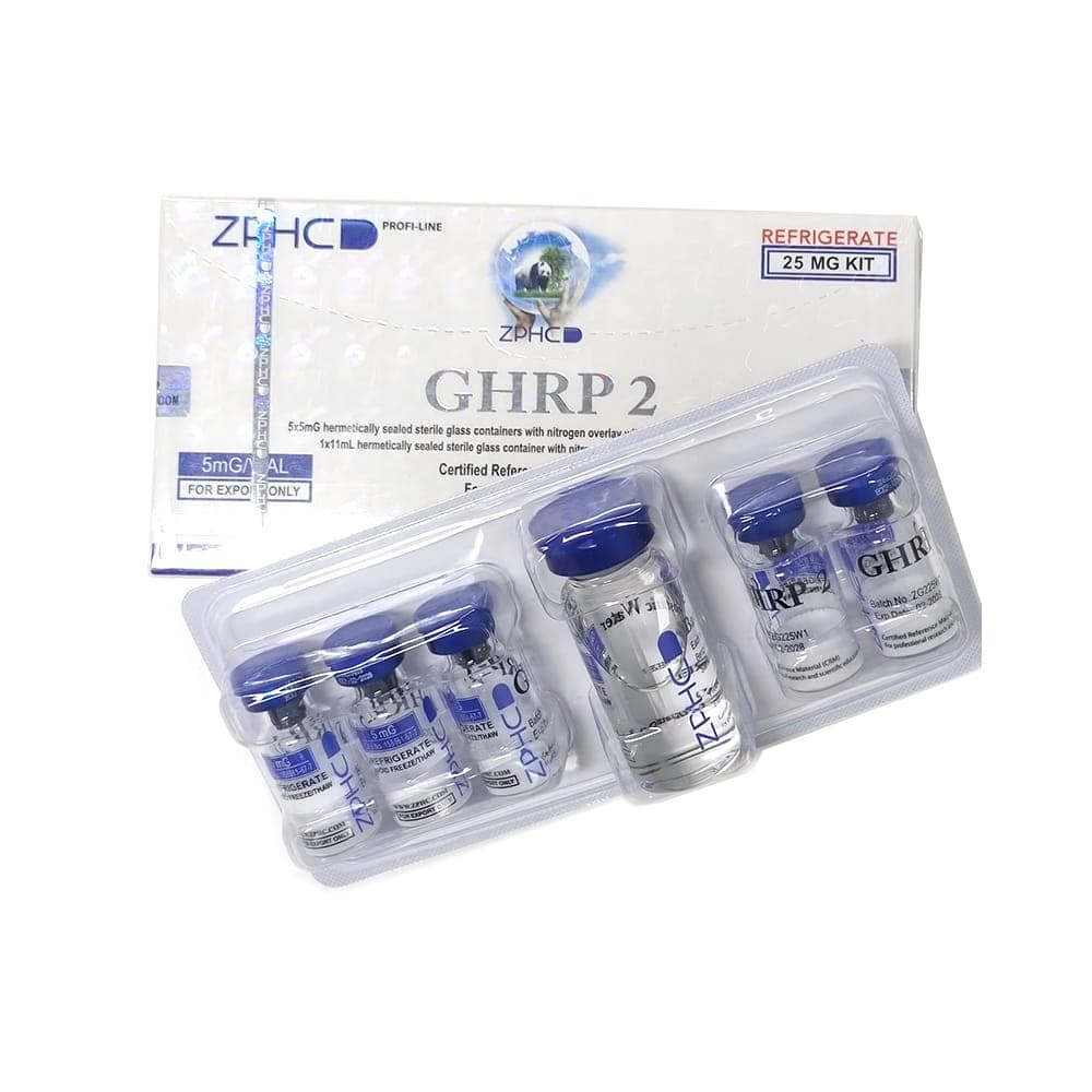ZPHC GHRP-2 25mg (5 Vials x 5mg) – Biorreguladores